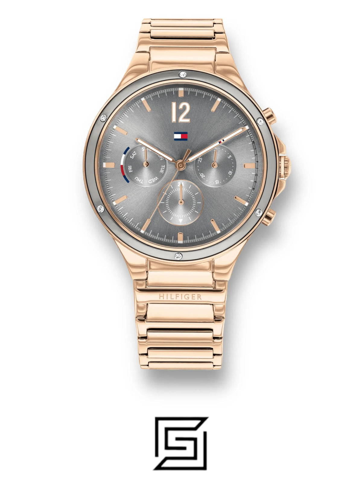 original-watches Tommy Hilfiger Womens Multi Dial Quartz Watch Eve 1782277