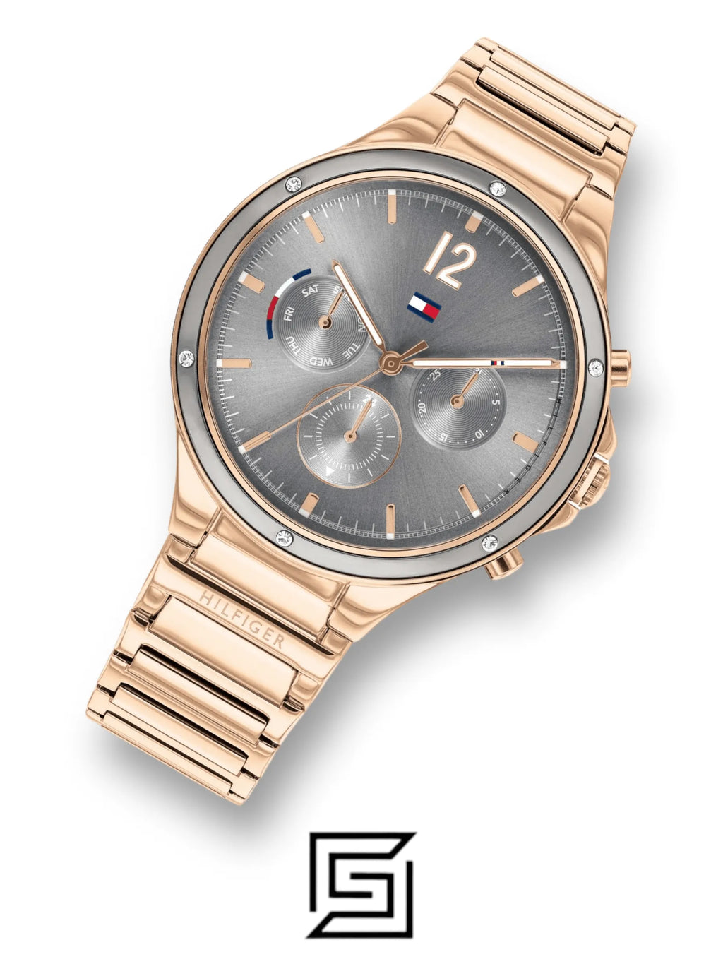 original-watches Tommy Hilfiger Womens Multi Dial Quartz Watch Eve 1782277