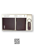wallets CK ORG LEATHER GIFT SET SOFT PATTERN/BROWN
