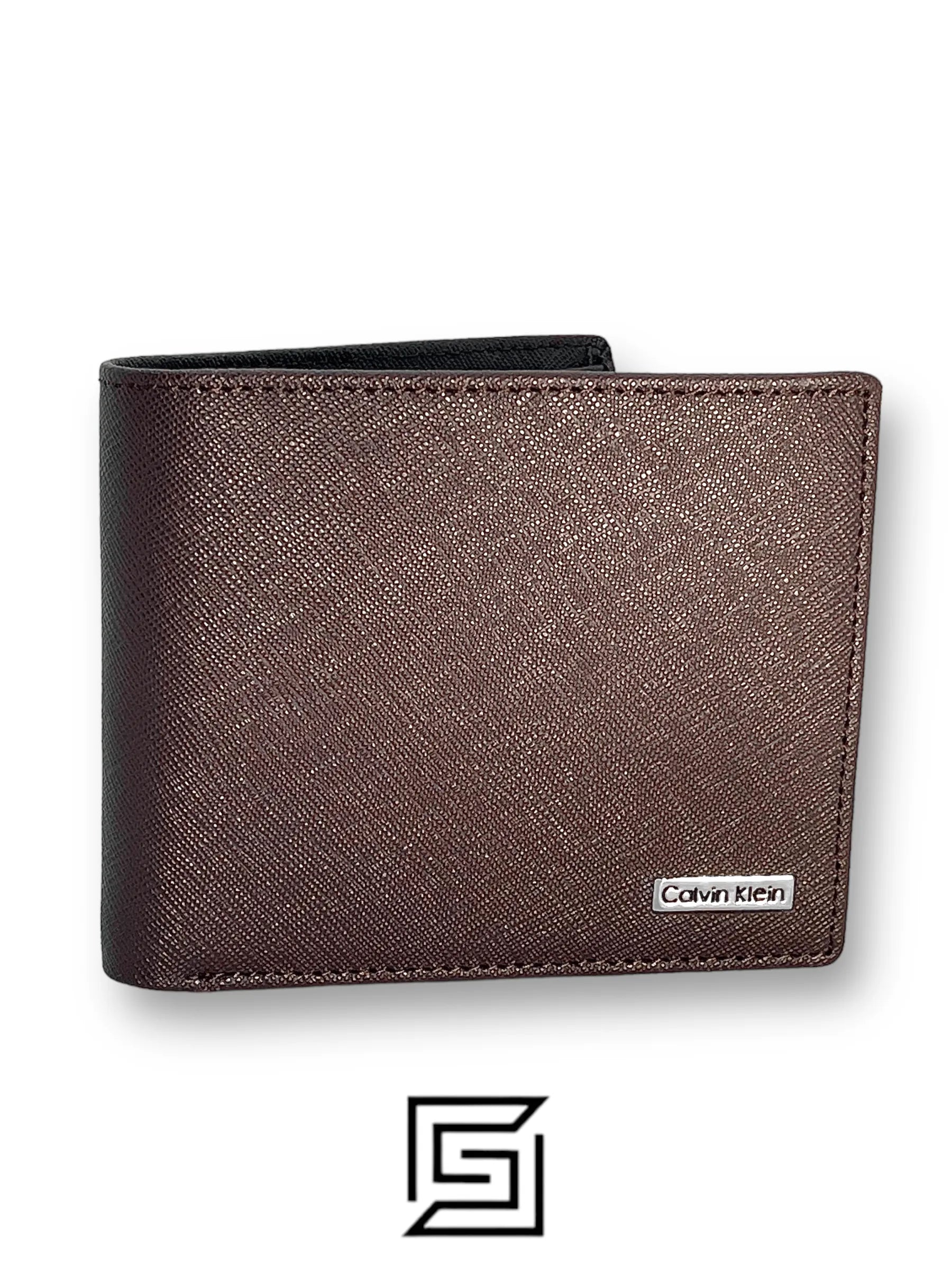 wallets CK ORG LEATHER GIFT SET SOFT PATTERN/BROWN