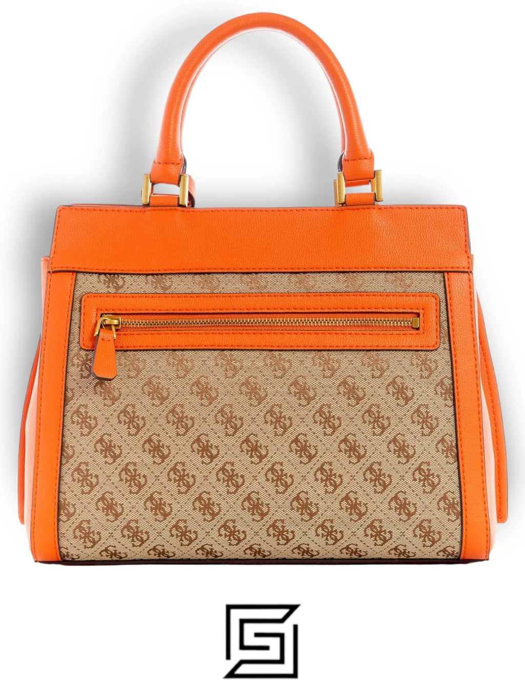 حقيبة ساتشيل GUESS Katey Luxury جلد برتقالي JB787026