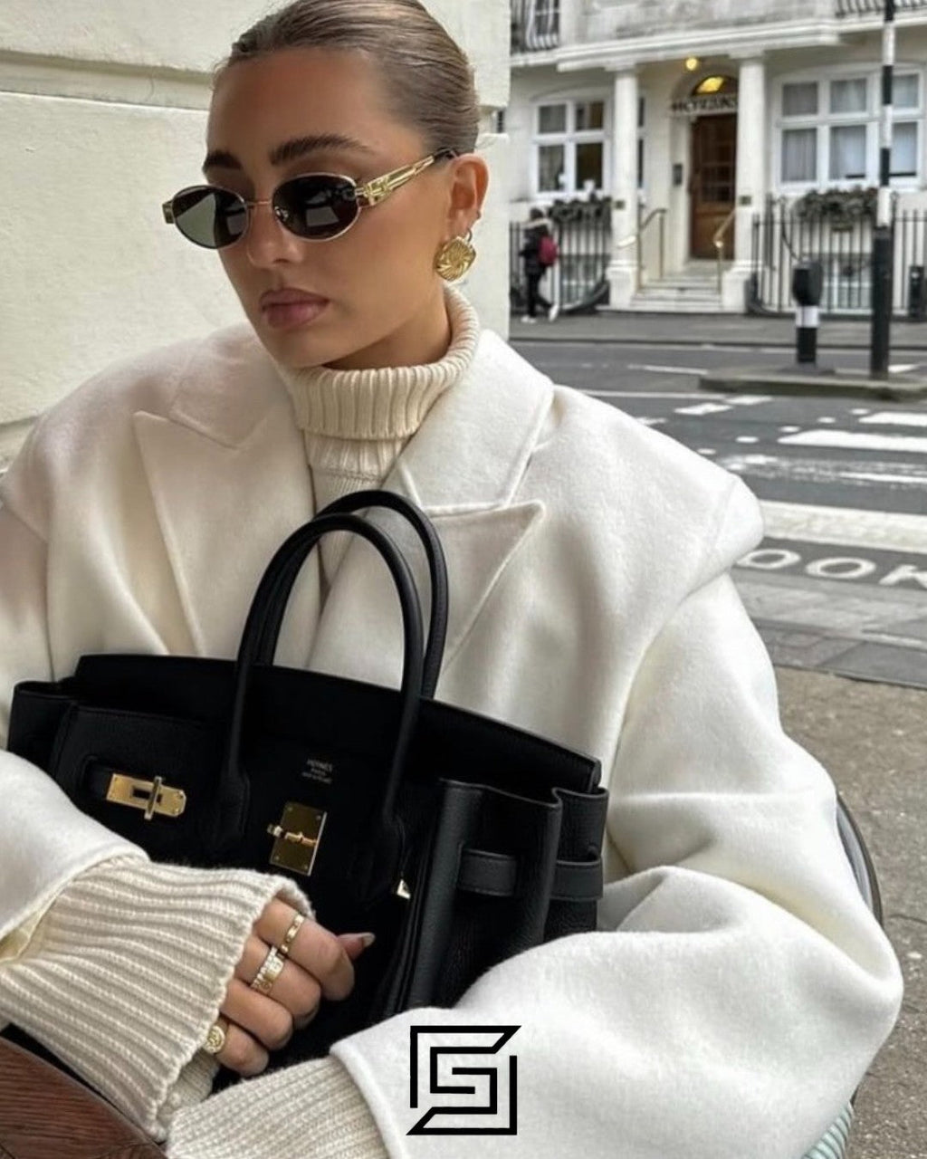 CELINE CL40235 Black Lenses Silver Frame