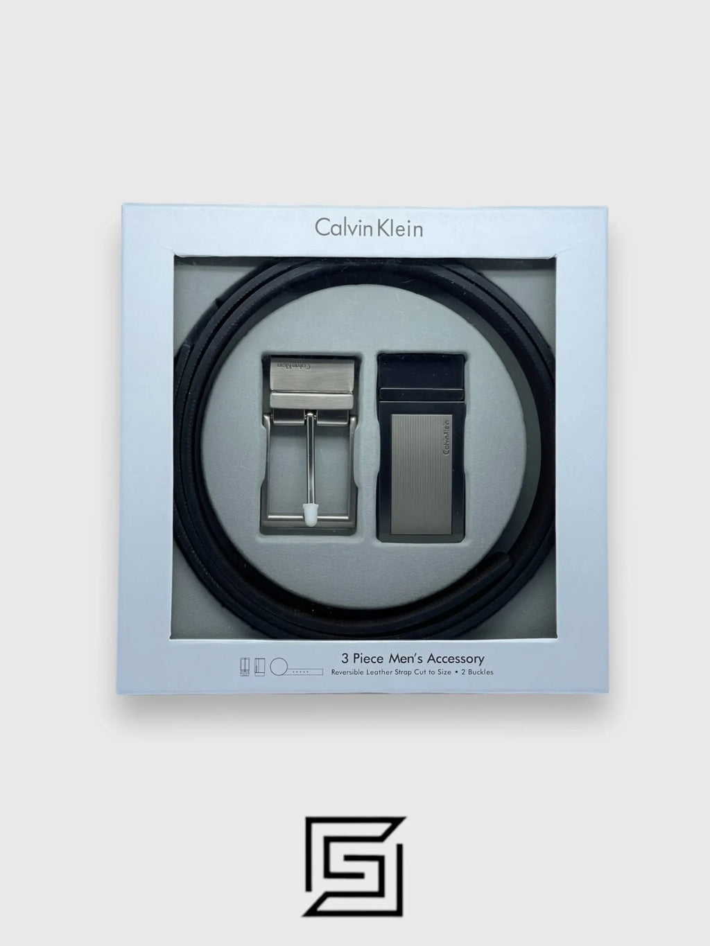 leather Ck Belt Set 71