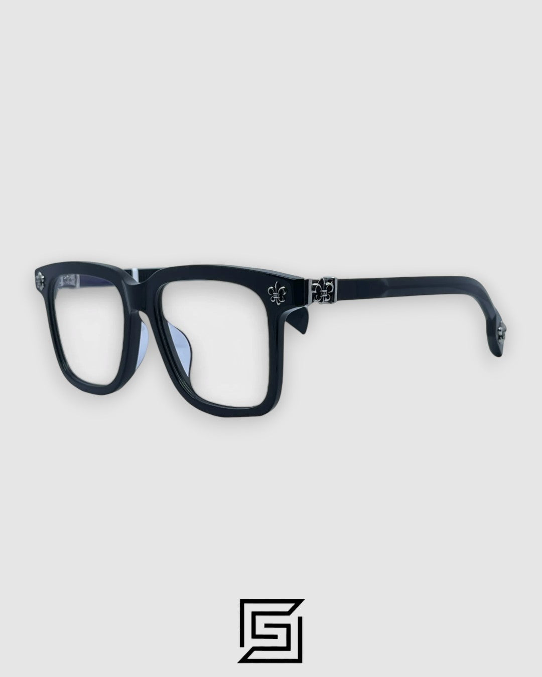 نظارات Chrome Hearts CH8245 - أسود
