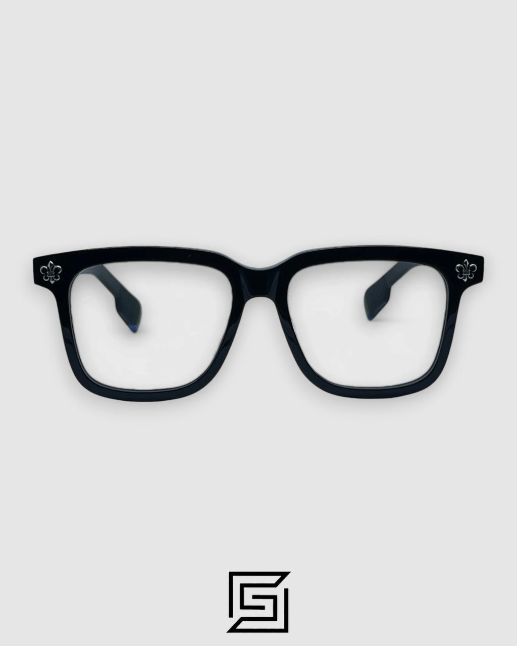 نظارات Chrome Hearts CH8245 - أسود