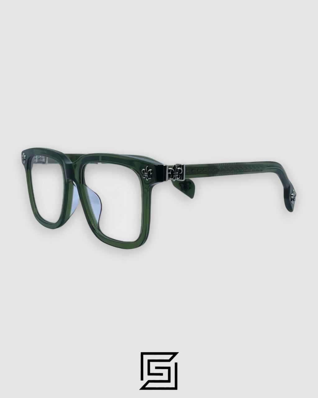 eyeglasses Chrome Heart CH8245 – Olive