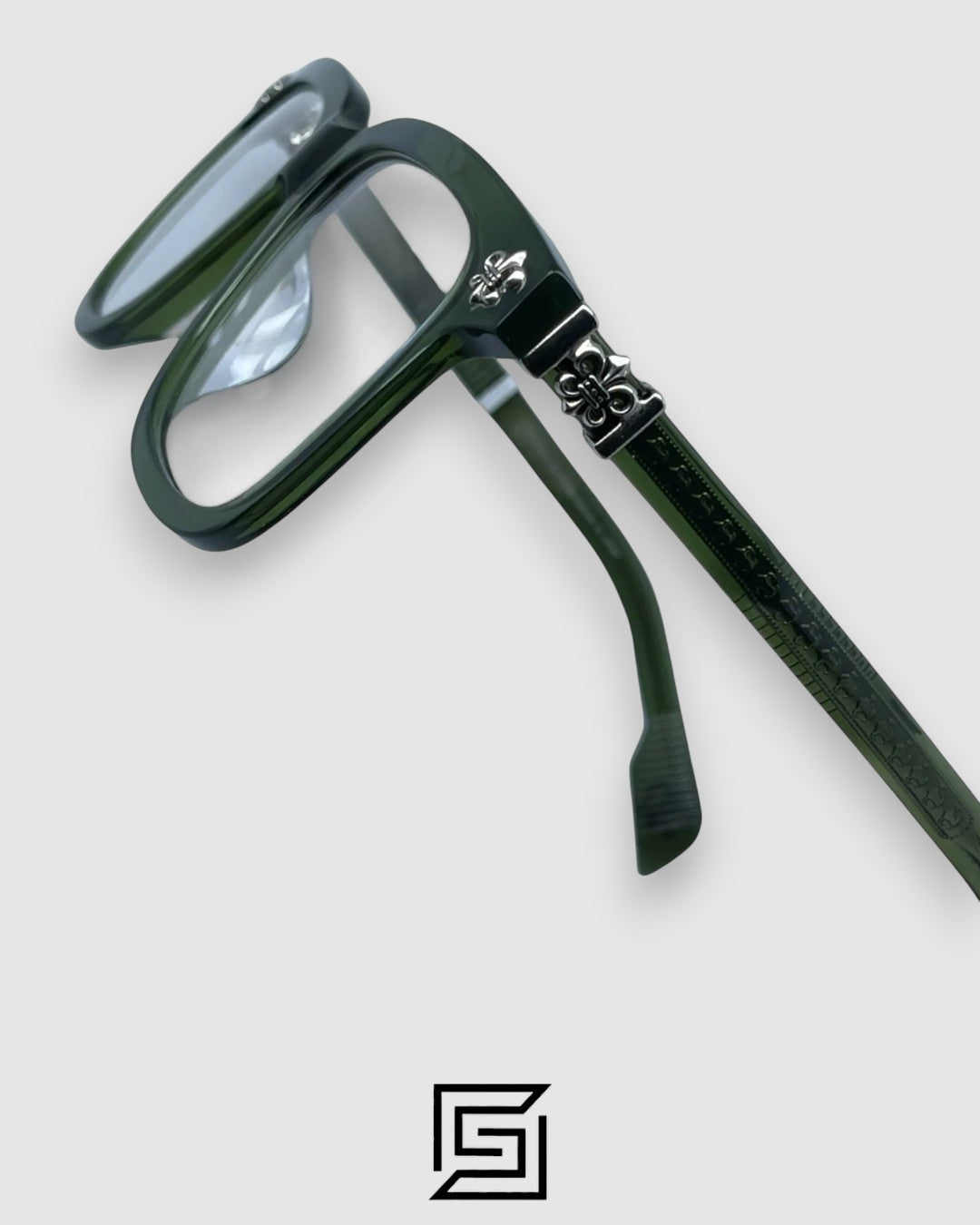 eyeglasses Chrome Heart CH8245 – Olive