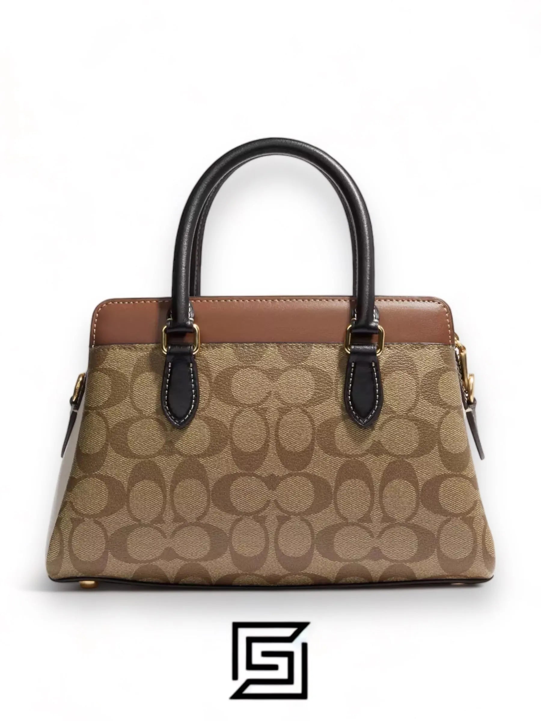 حقيبة يد Coach Mini Darcie Carryall من قماش Signature الملون CH287