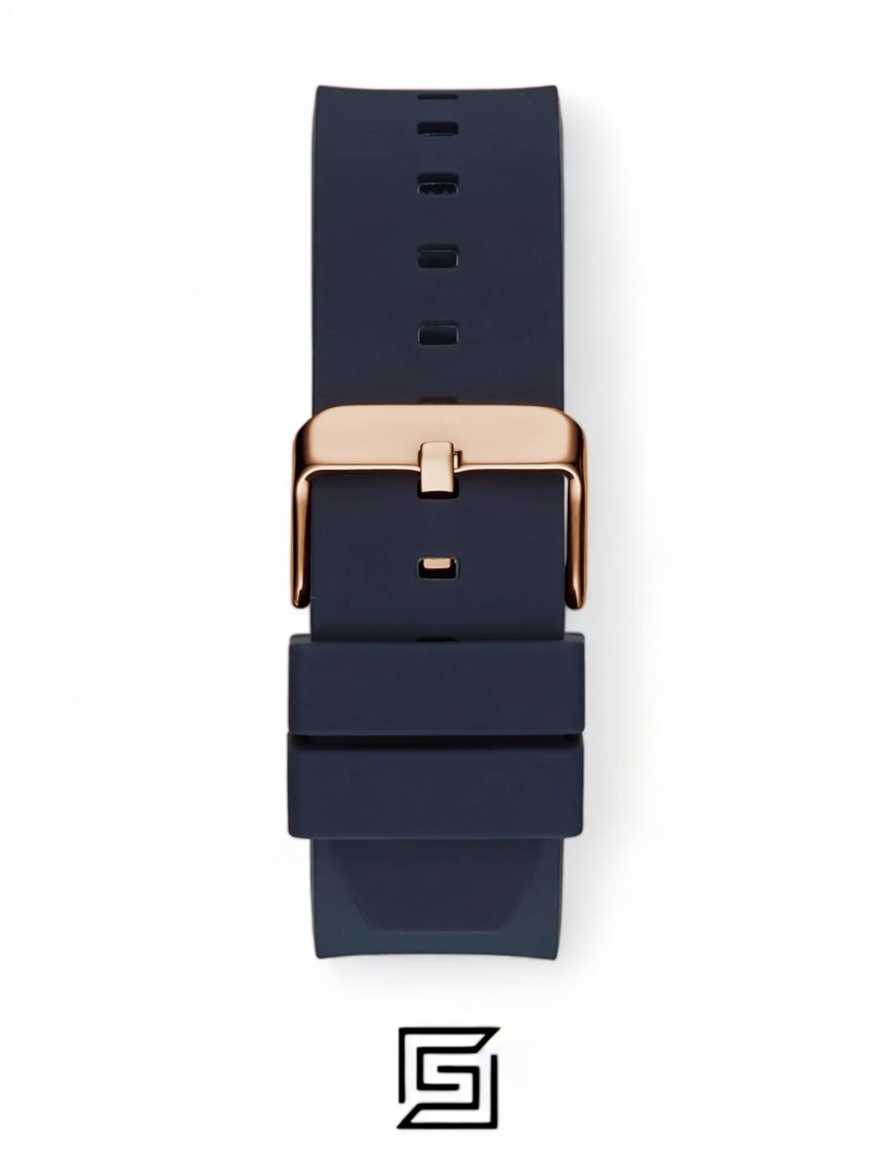 original-watches GUESS Mens Navy Rose Gold Tone Multi-function Watch GW0569G3