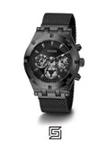 original-watches GUESS Mens Black Multi-function Watch GW0582G3