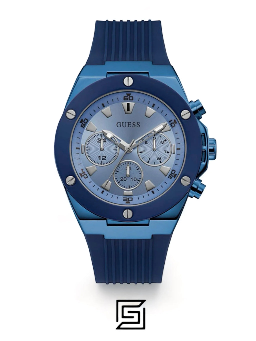 watches GUESS Multifunction 44mm Watch GW0057G3
