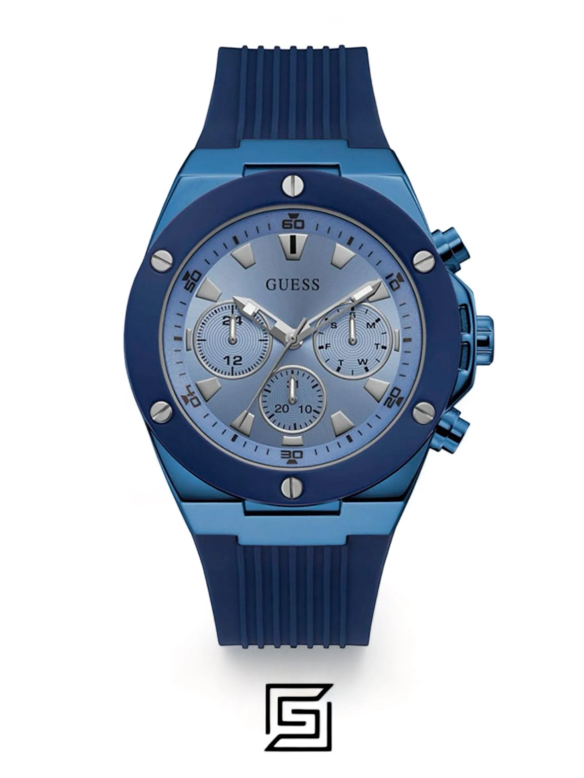 watches GUESS Multifunction 44mm Watch GW0057G3