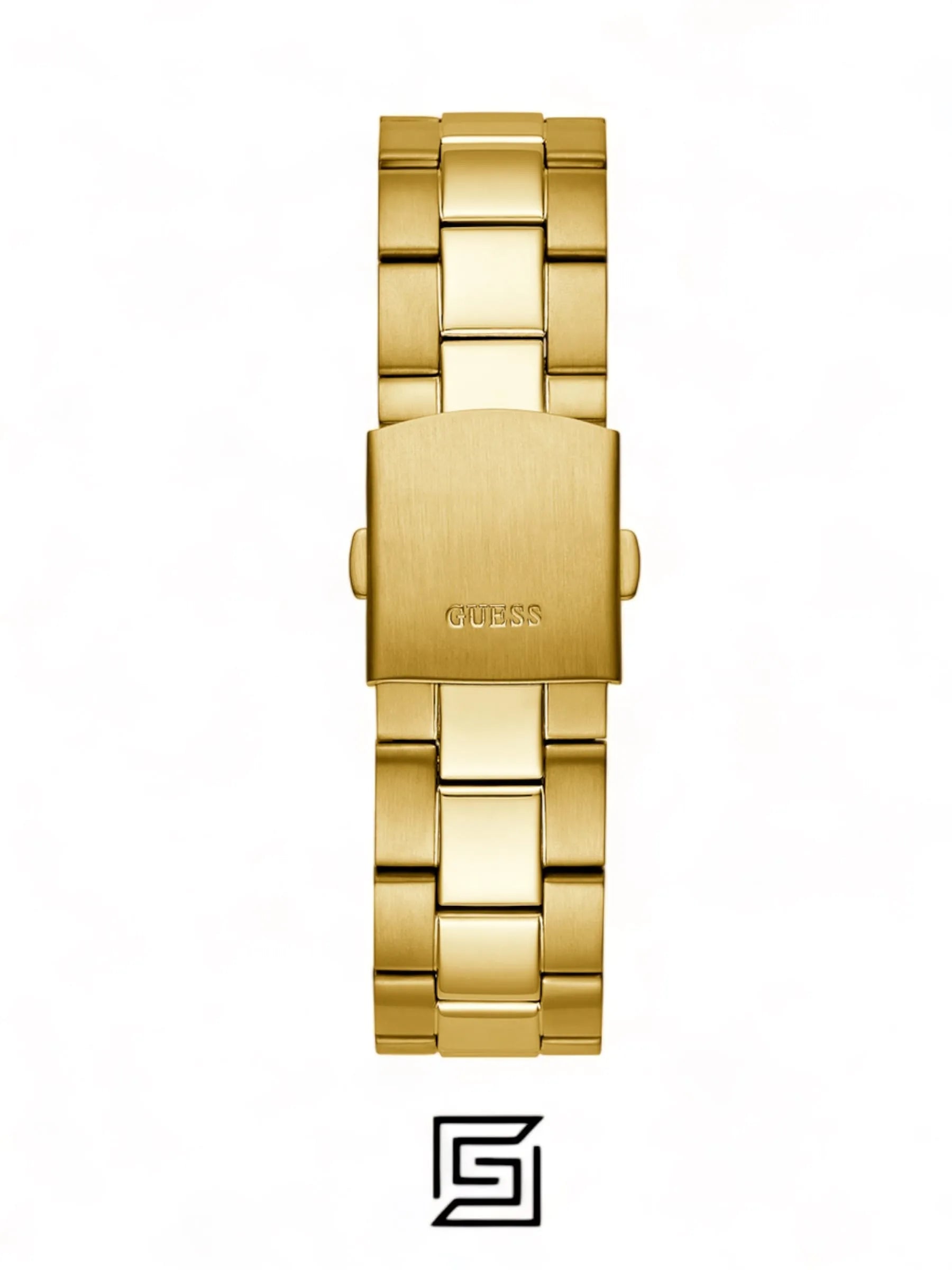 original-watches GUESS Mens Gold Tone Multi-function Watch GW0488G2