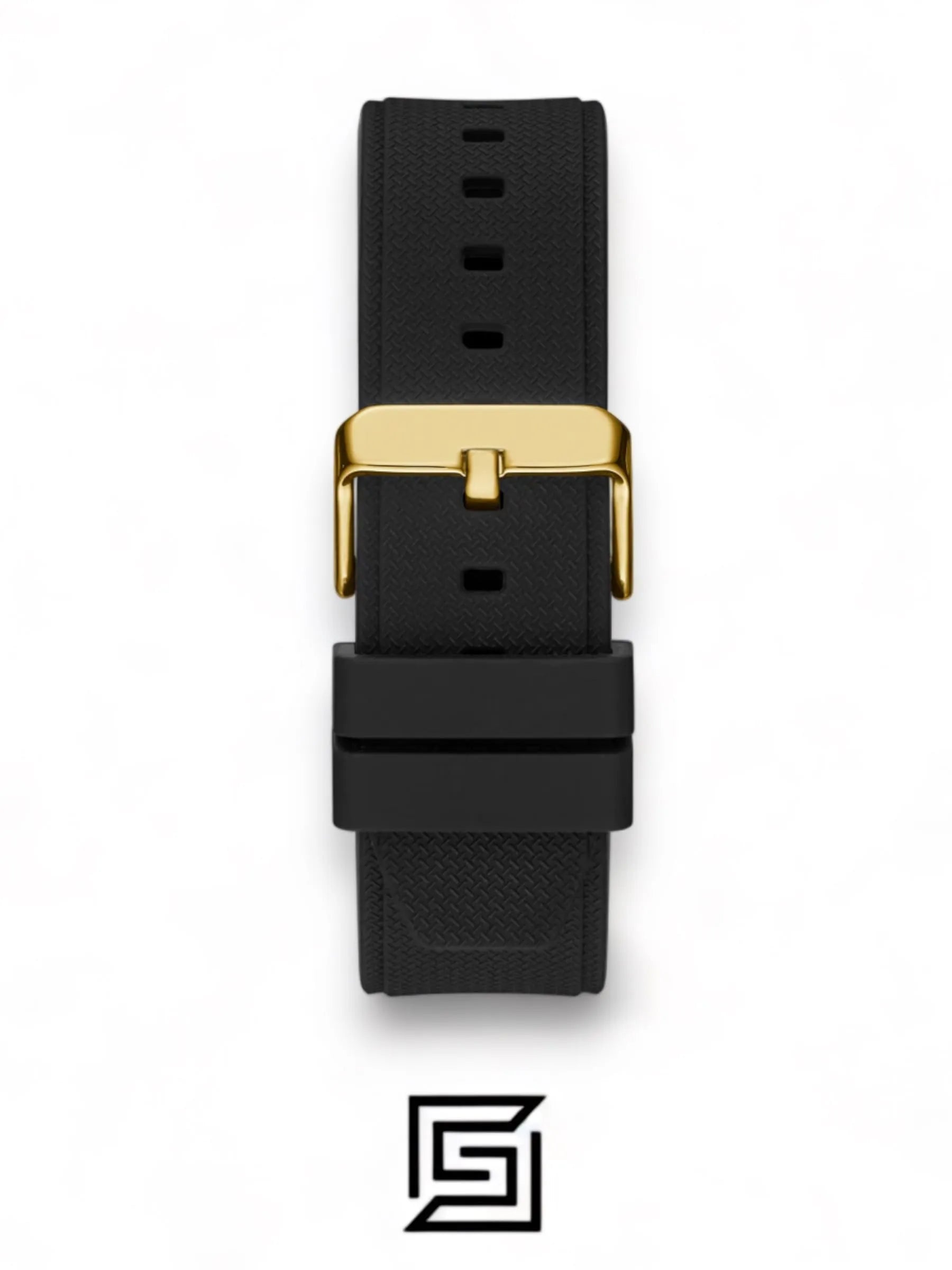 original-watches GUESS BLACK SILICONE STRAP MEN WATCHES GW0334G2
