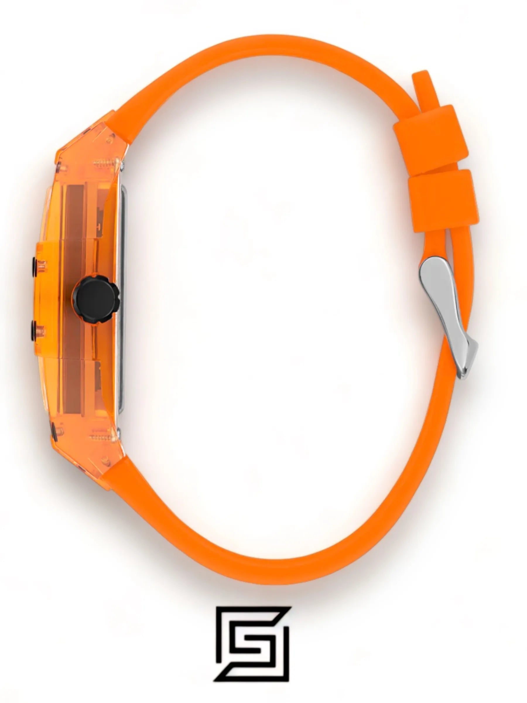 original-watches GUESS Mens Orange Multi-function Watch - GW0203G10