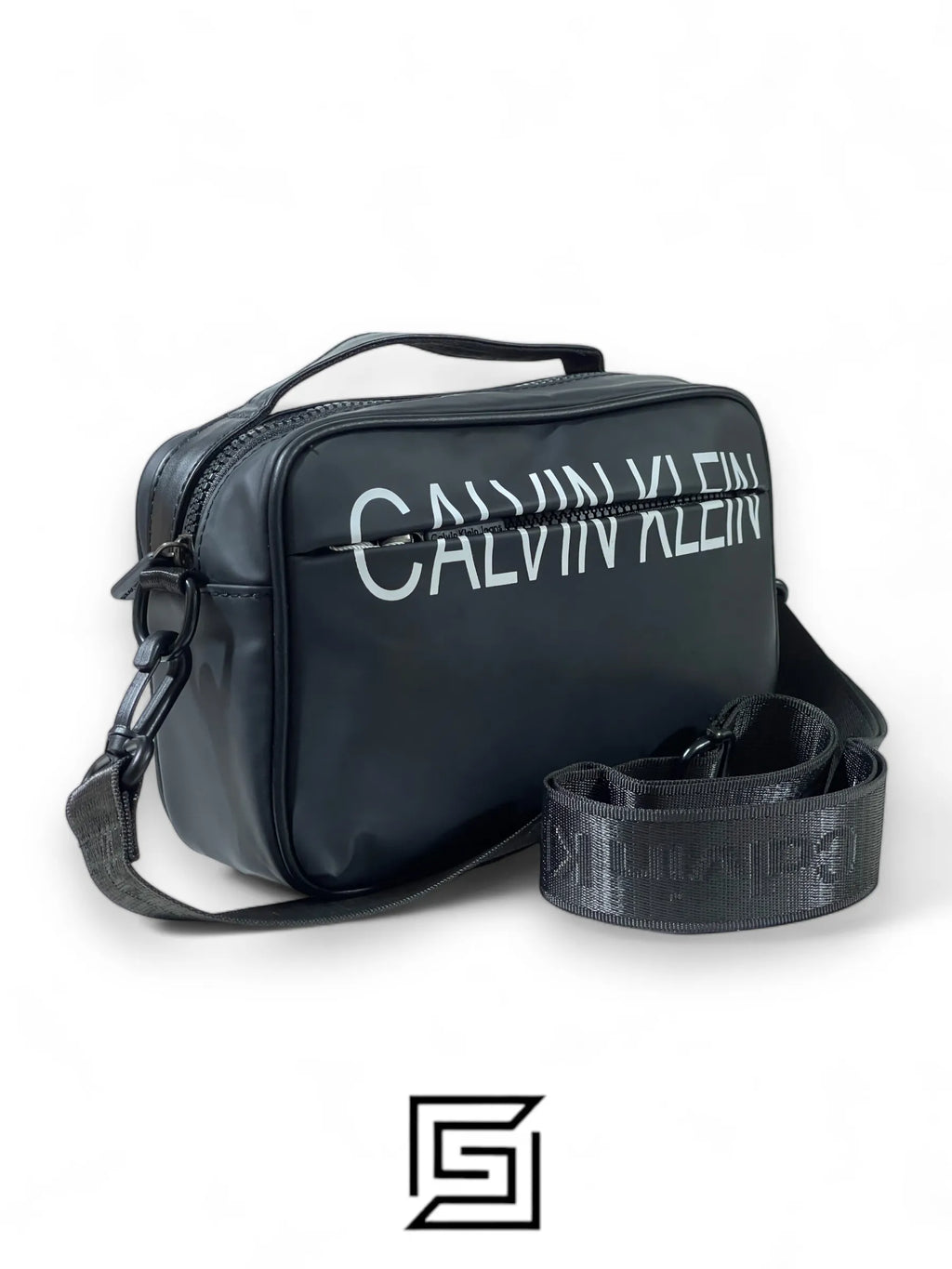 Calvin Klein leather CK HAND C209 - BLACK