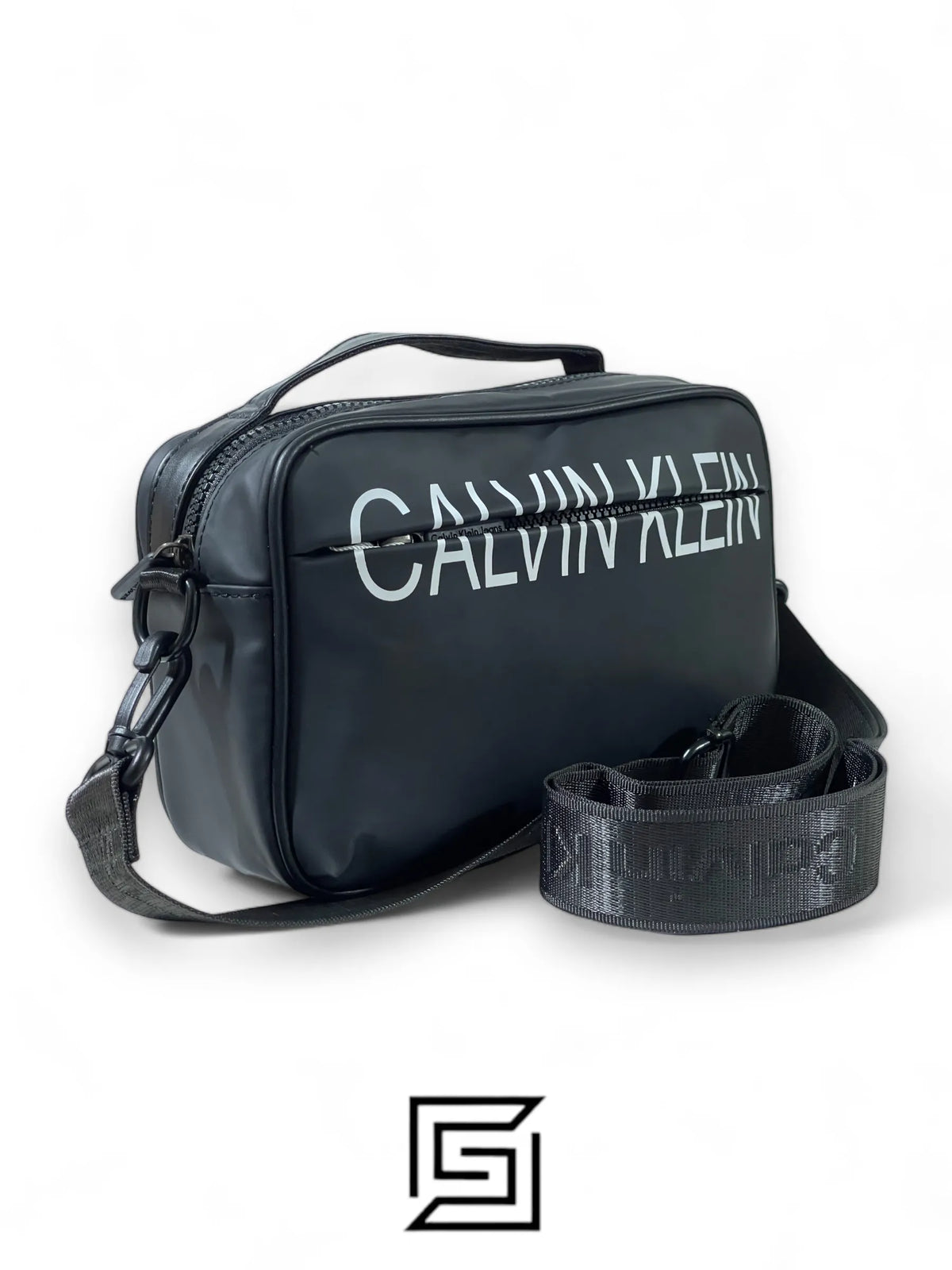 Calvin Klein leather CK HAND C209 - BLACK