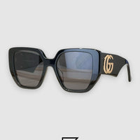 نظارة شمسية GUCCI GG0956S للنساء - أسود_أسود