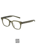 Gentle Monster eyeglasses EVAN COL.KC1- TRANSPARENT OLIVE