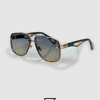 Maybach THE KING 2 sunglasses For Men - GOLD-BLUE
