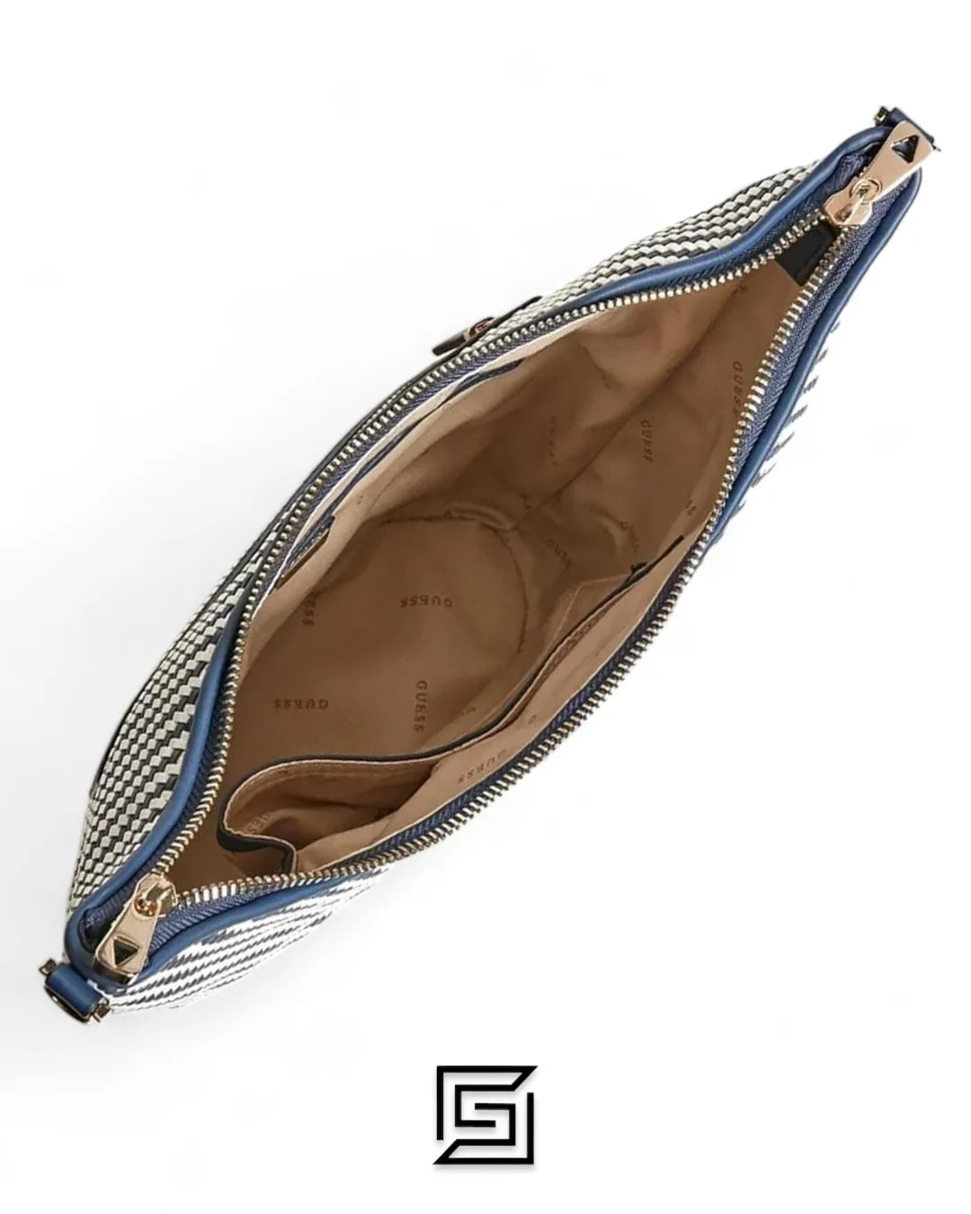 leather Guess Hassie Hobo Bag