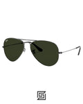 نظارة راي بان شمسية ORG RB3025 AVIATOR LARGE METAL W0879