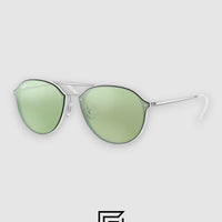 Ray Ban RB4292 Sunglasses Unisex - silver_green