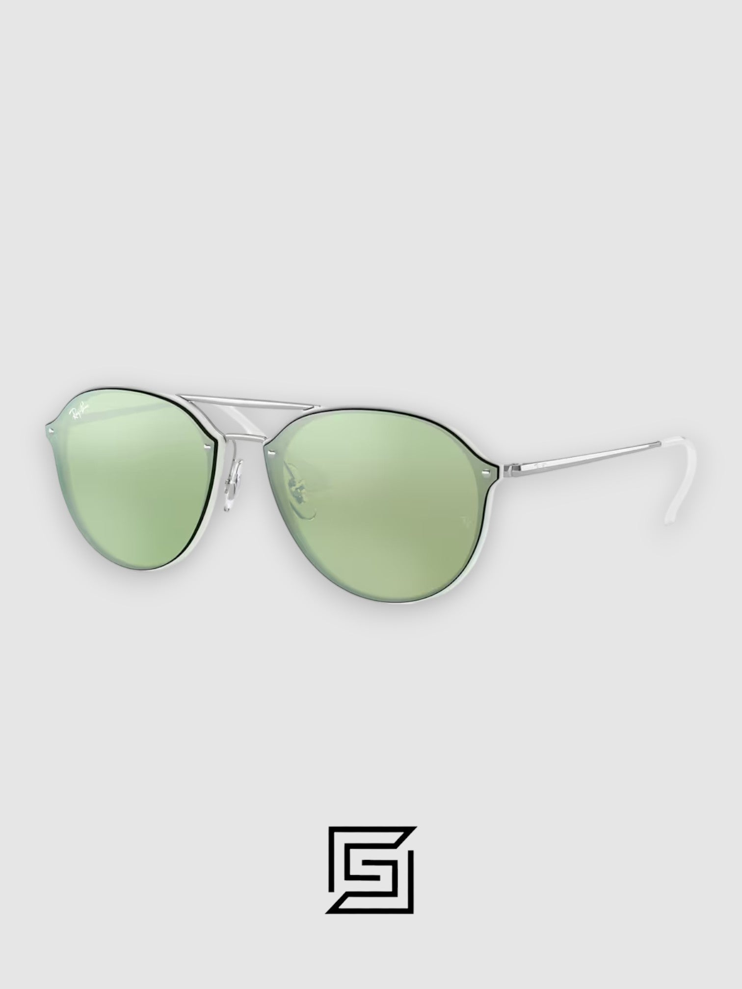 Ray Ban RB4292 Sunglasses Unisex - silver_green