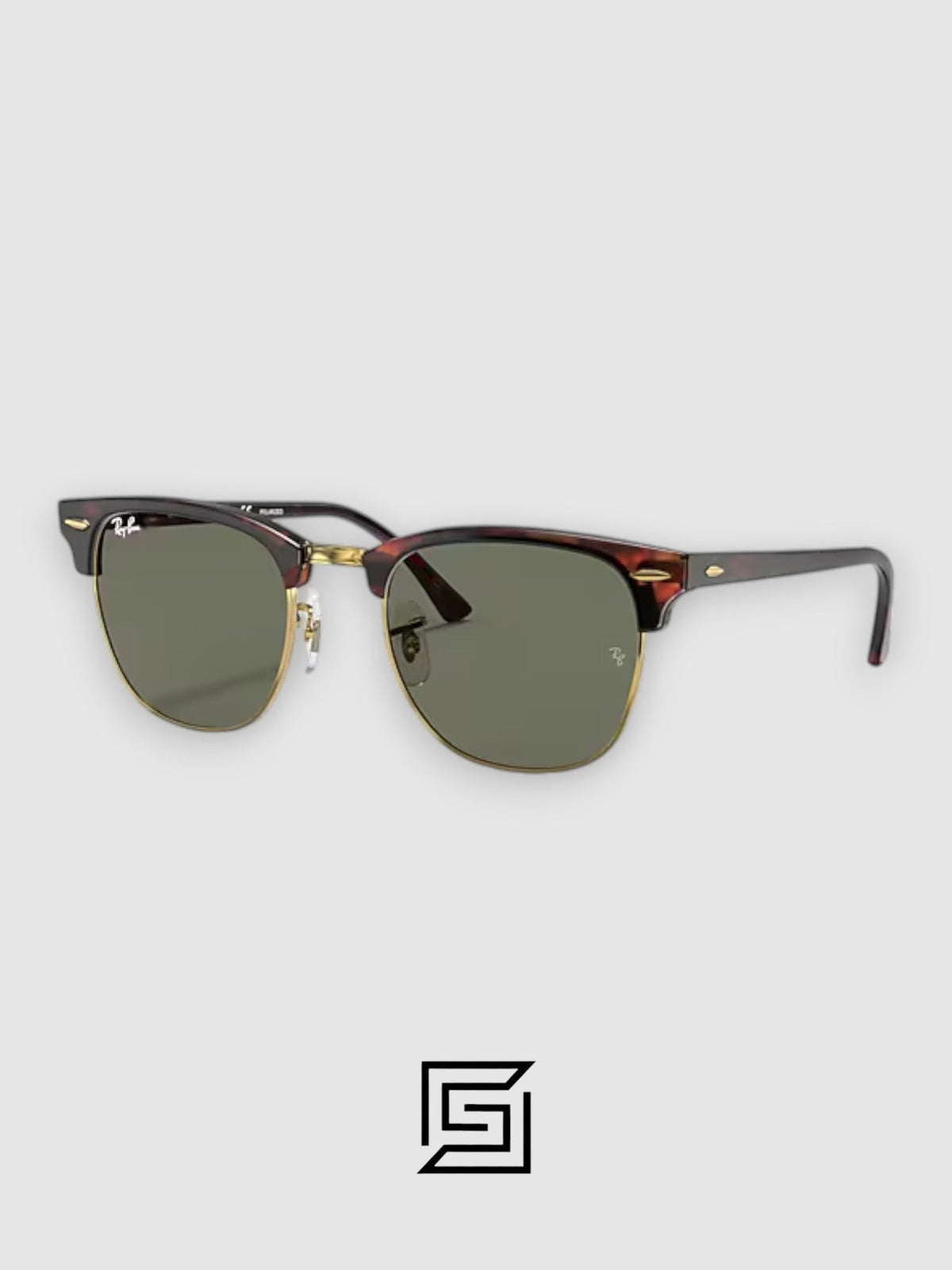 Ray Ban Sunglasses RB3016 CLUBMASTER Unisex - TIGER-GREEN