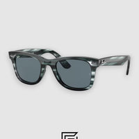 Ray Ban RB4340 WAYFARER EASE Sunglasses Unisex - transparent-grey