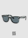 Ray Ban RB4340 WAYFARER EASE Sunglasses Unisex - transparent-grey