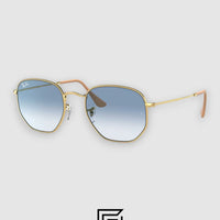 Ray Ban RB3548 Sunglasses Unisex - gold