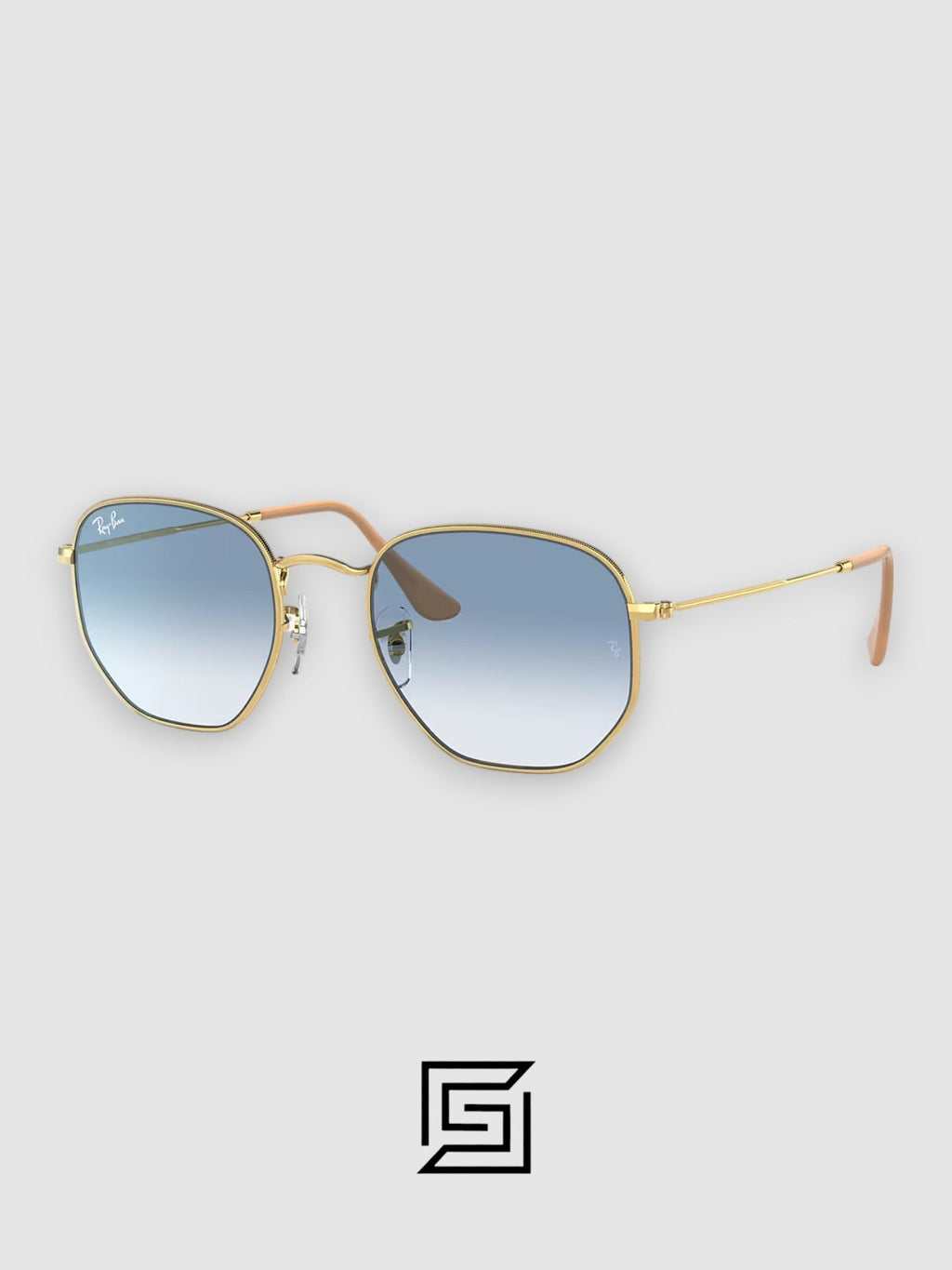 Ray Ban RB3548 Sunglasses Unisex - gold