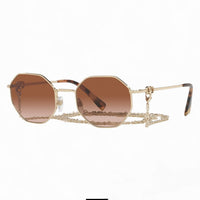 VALENTINO VA2040 Sunglasses For Women - GOLD_HONEY