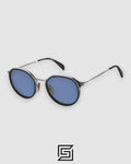 David Beckham DB1055 Sunglasses Men - BLACK-BLUE