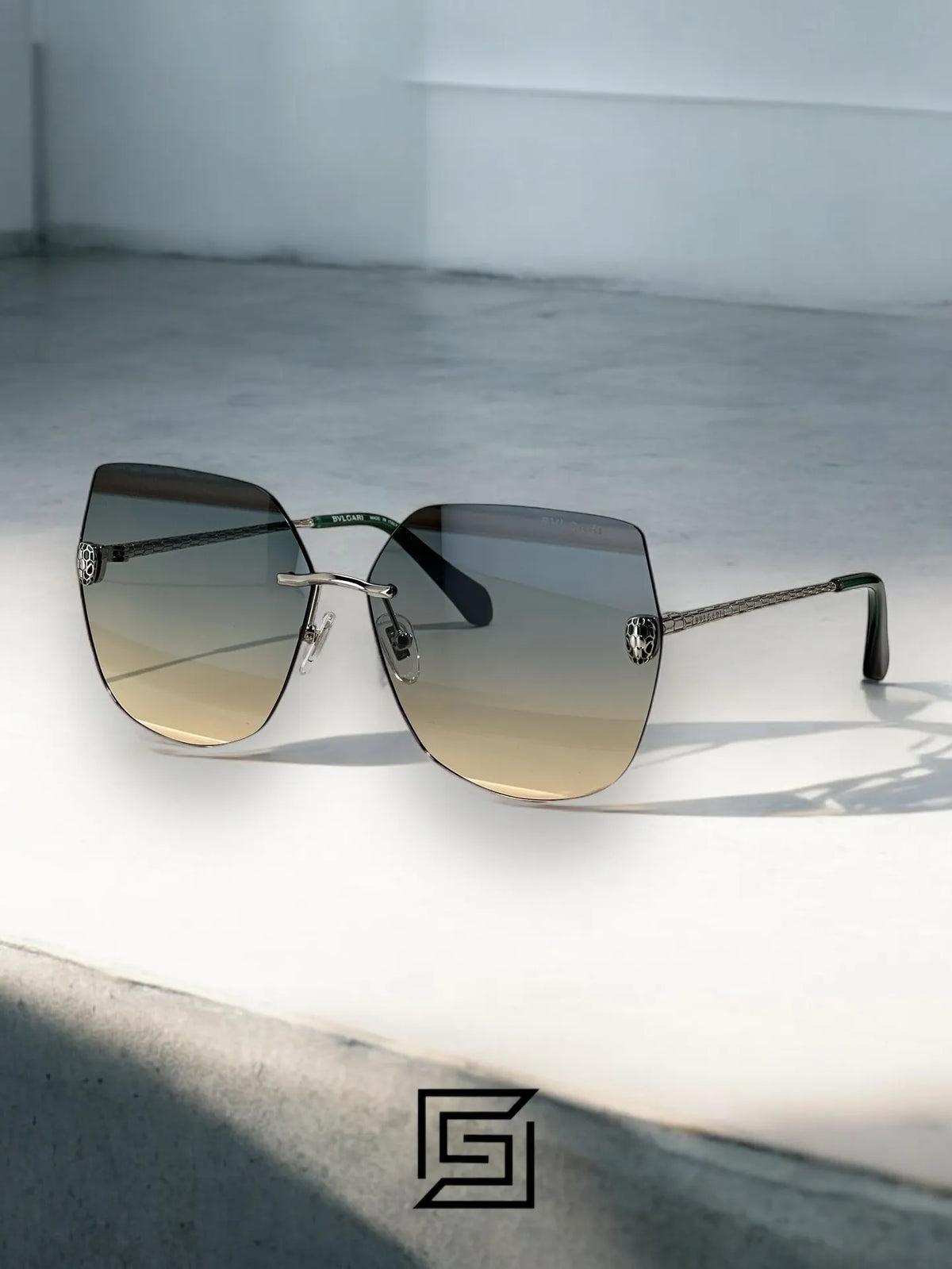 BVLGARI BV40030 sunglasses for women - silver-2