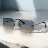 BVLGARI BV40026 sunglasses for women - gold-x-colors-lens