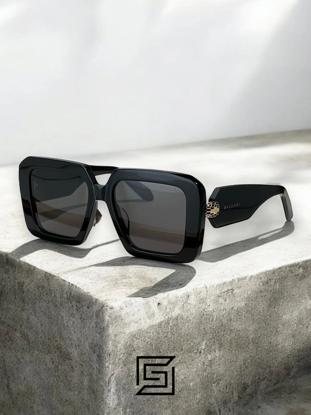Bvlgari sunglasses BV40006 01A/BLACK X BLACK - black