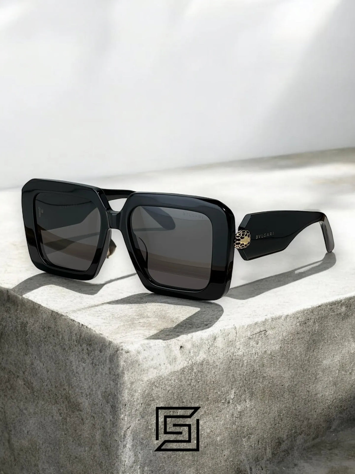 Bvlgari sunglasses BV40006 01A/BLACK X BLACK - black