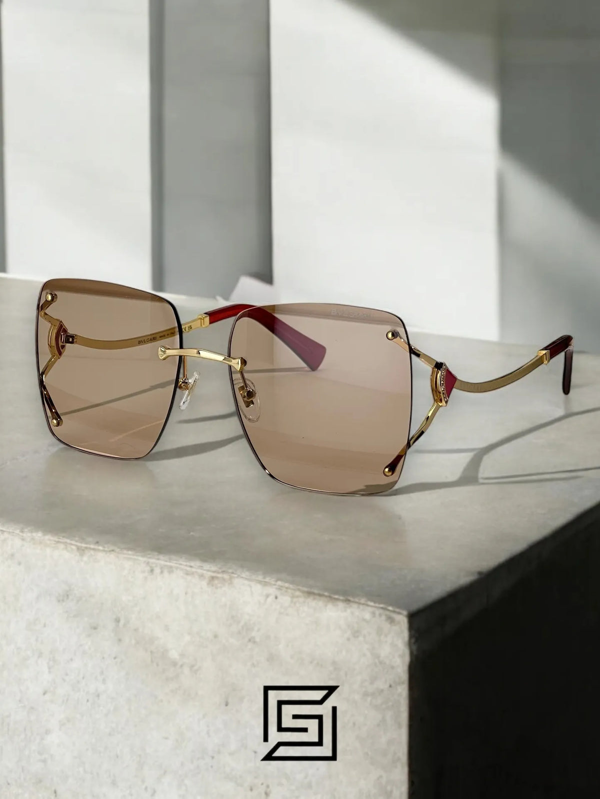 BVLGARI BV6190 sunglasses for women - gold