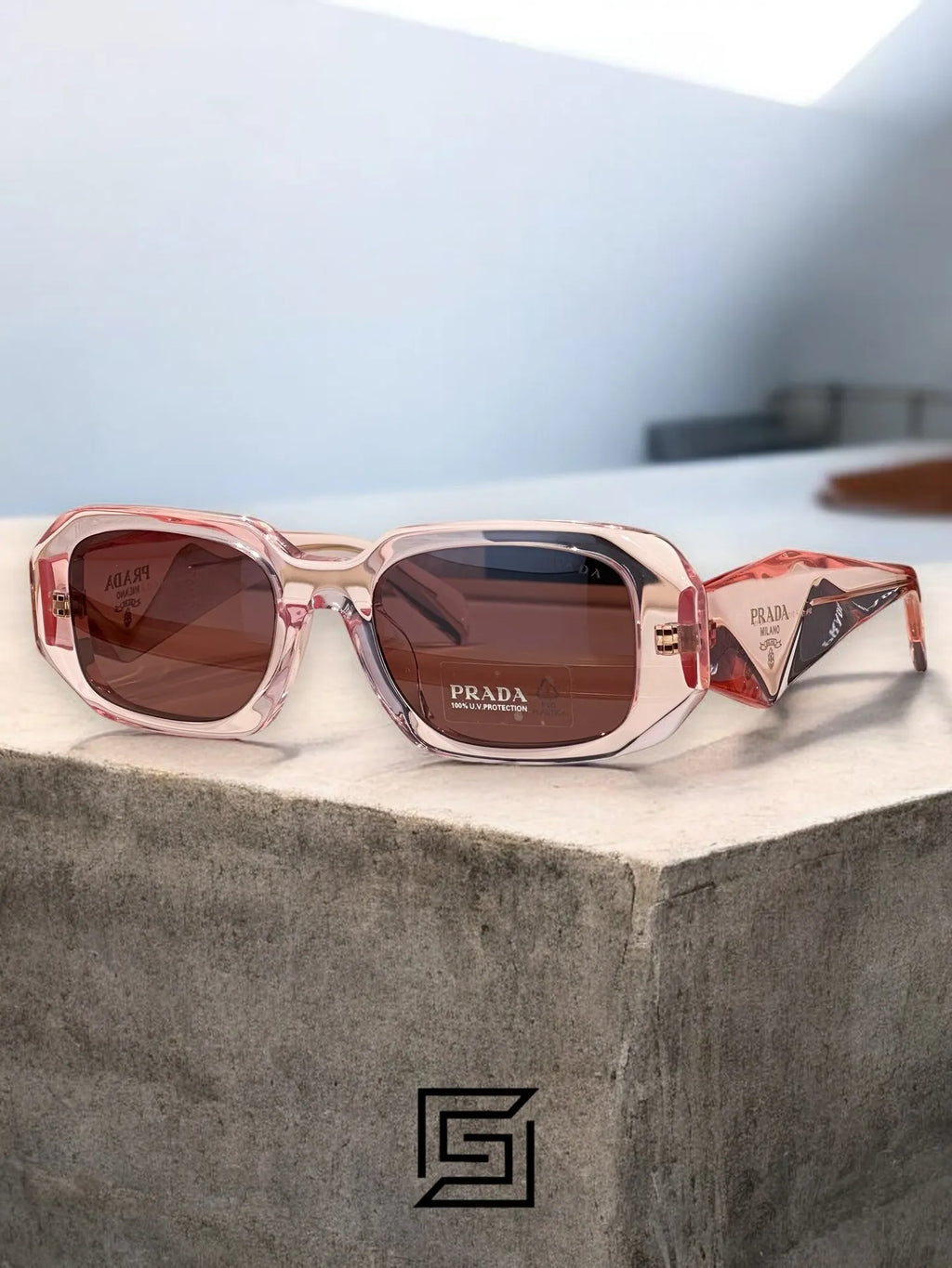 Prada PR17WS Sunglasses Unisex - pink