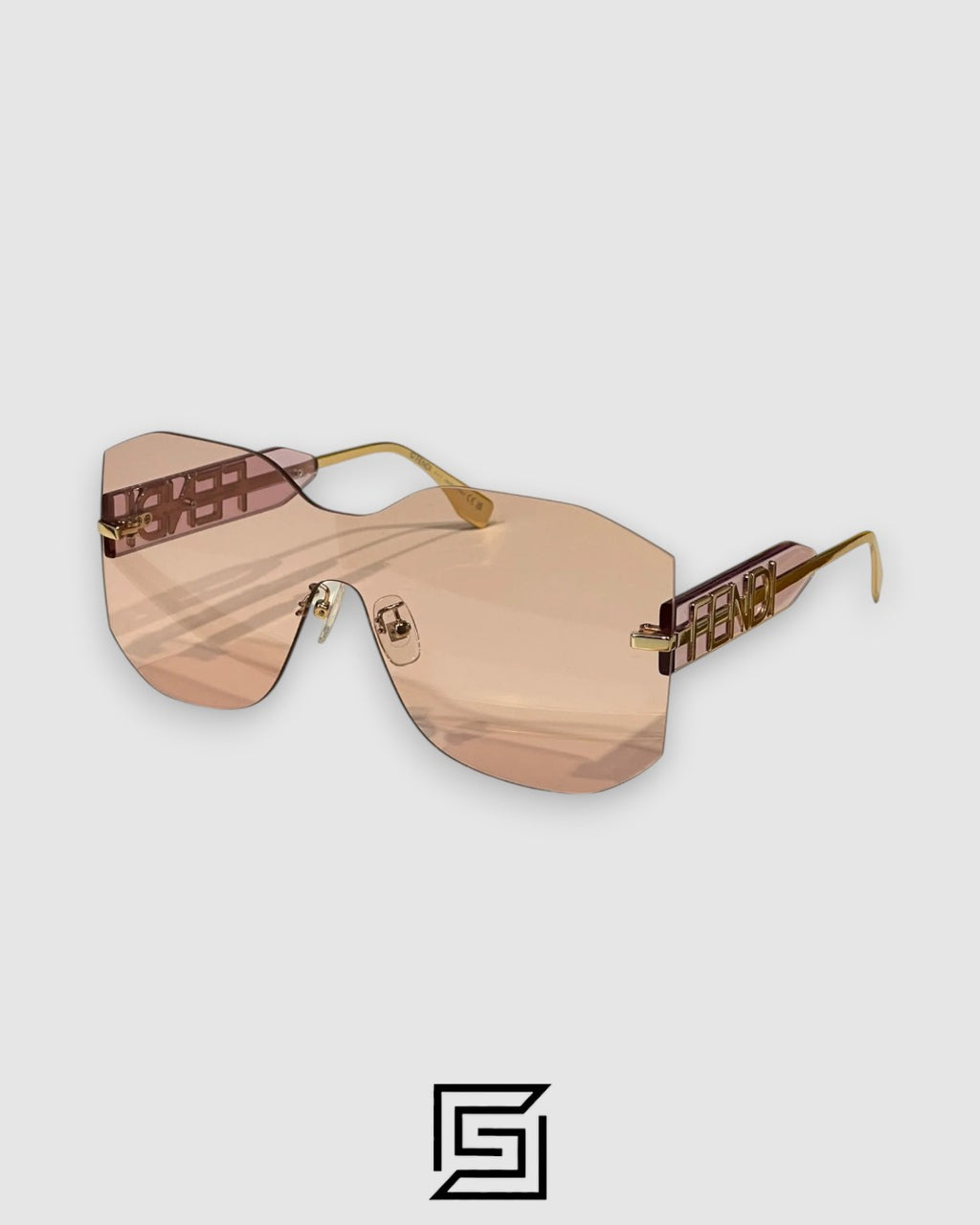 FENDI FE40067 Sunglasses For Women - pink