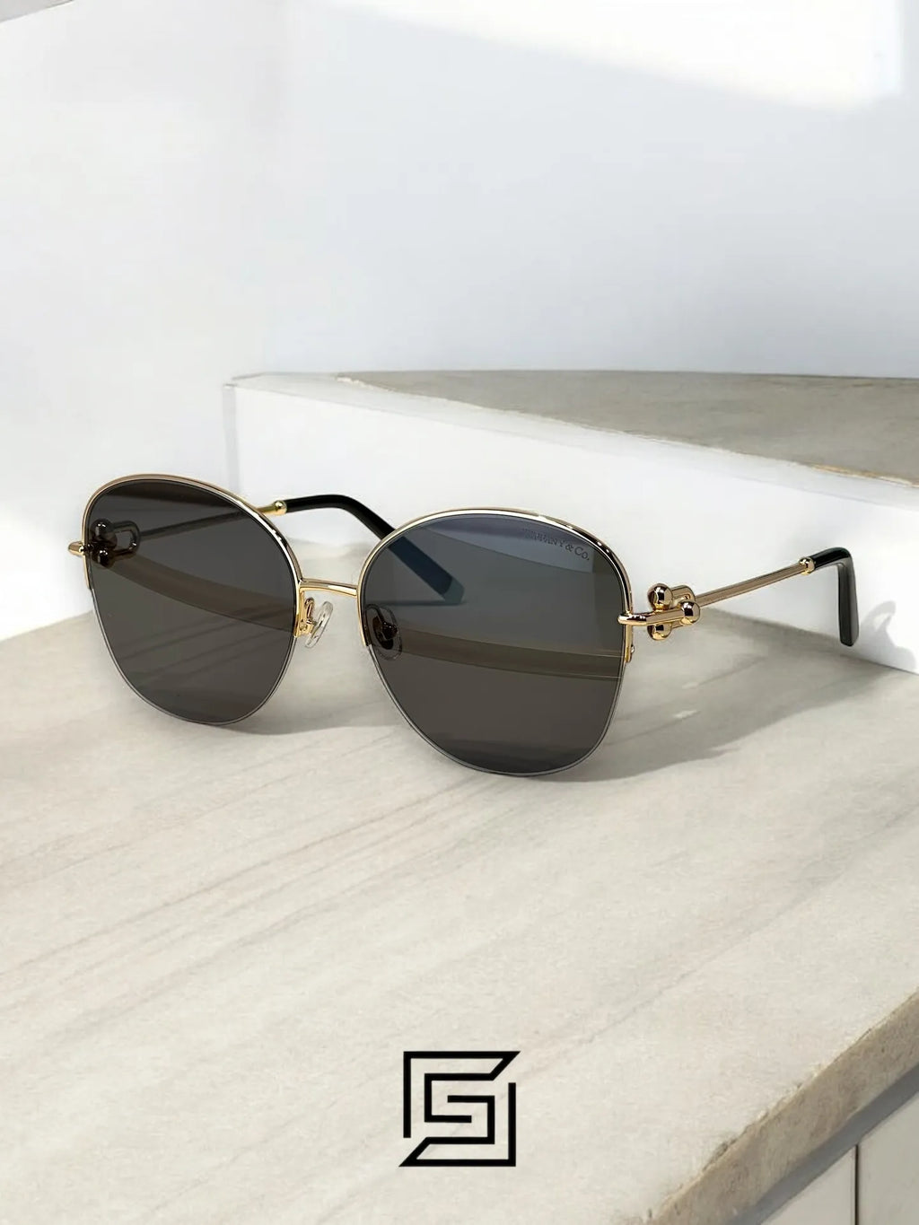 TIFFANY & CO TF3082 Sunglasses For Women - black