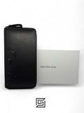 Calvin Klein CK EXTRA BIG WALLET LOGO INSIDE LEATHER CALVIN/BLACK