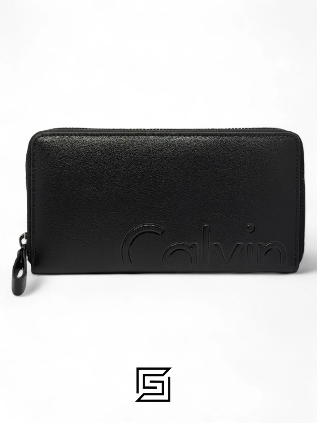 Calvin Klein CK EXTRA BIG WALLET LOGO INSIDE LEATHER CALVIN/BLACK