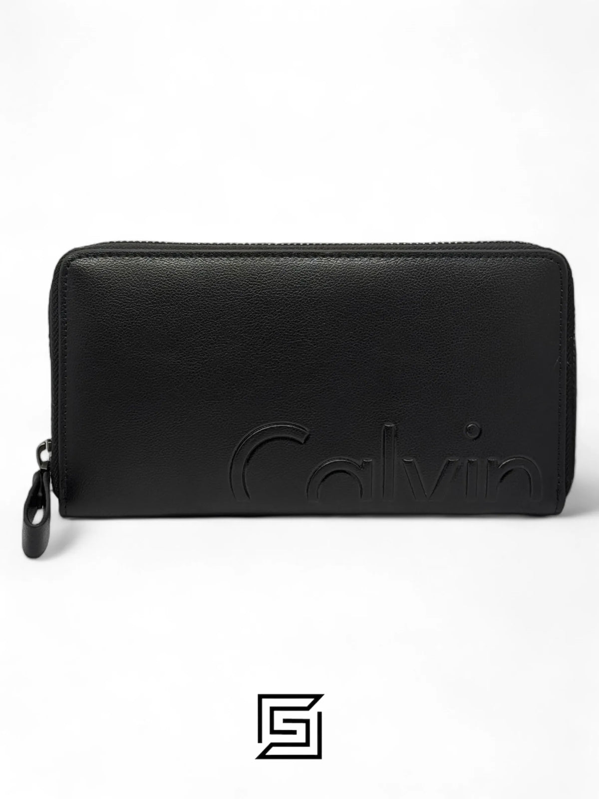 Calvin Klein CK EXTRA BIG WALLET LOGO INSIDE LEATHER CALVIN/BLACK