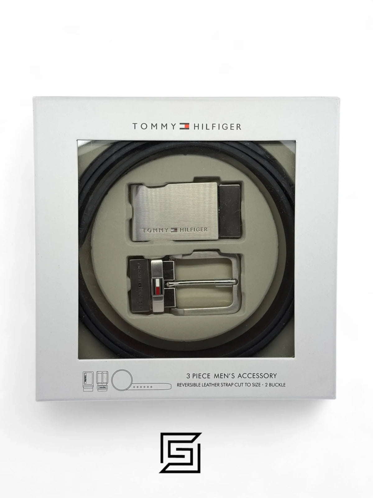 Tommy Hilfiger leather Tommy Belt Set Model 1