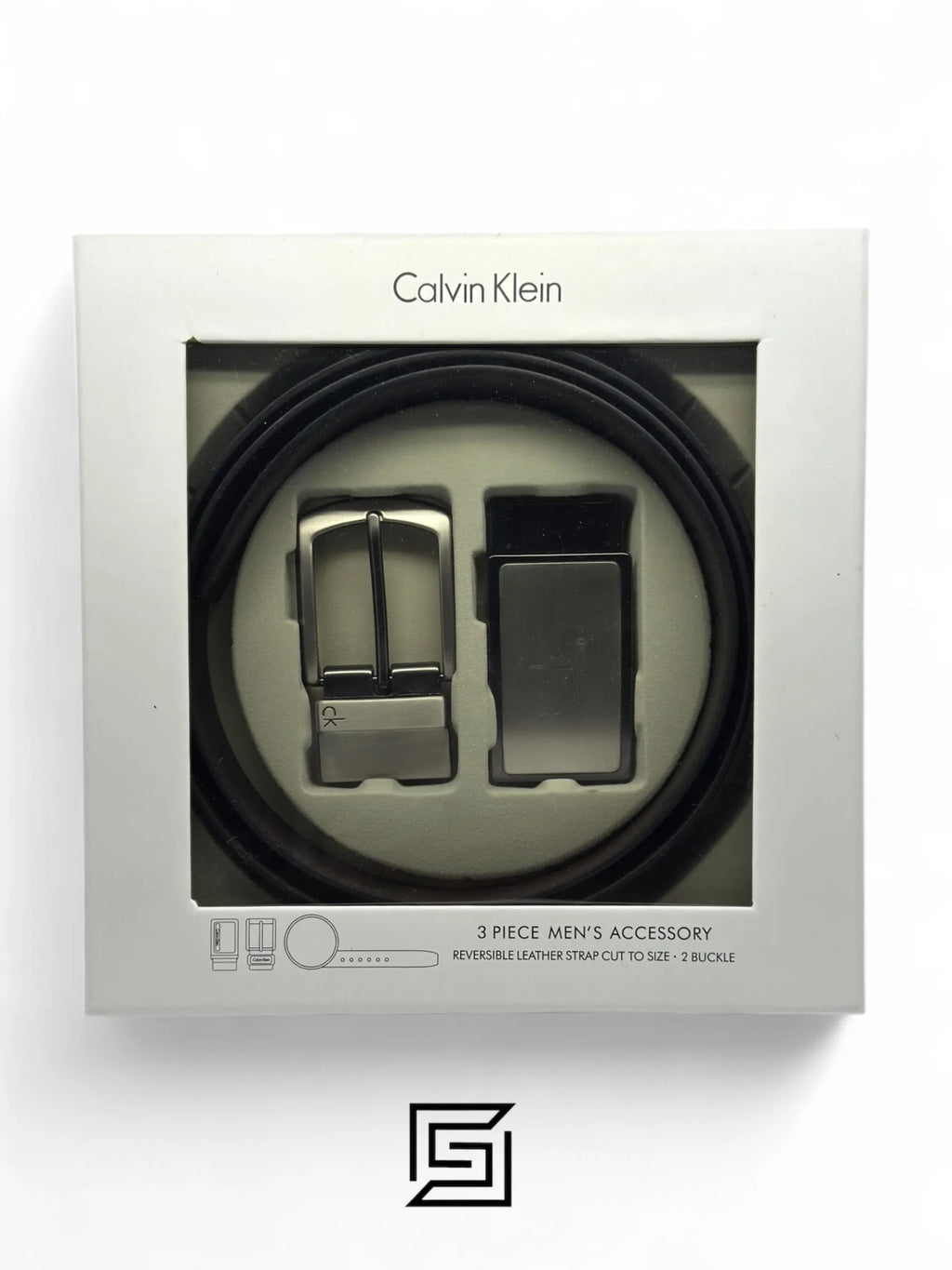 Calvin Klein leather Ck Belt Set 6