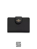 Medium Corner Zip Wallet Style Number 6390 Black