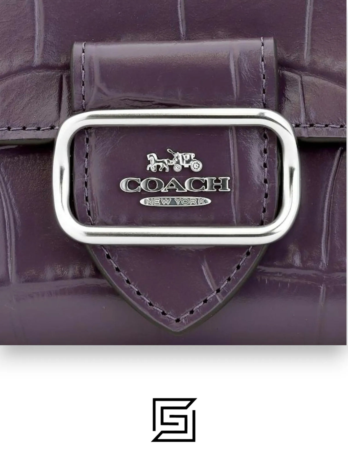 Coach Small Morgan Wallet Brown Style No. CM263